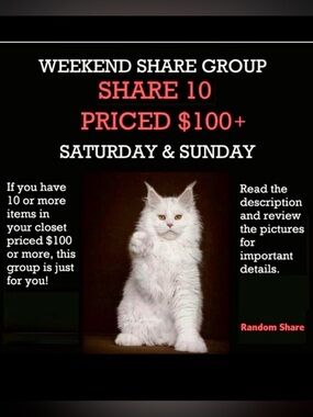 4/17 this GROUP is now run by @lenoregarnhum. Find us in her Closet! 😸😽🤗😸😽🤗